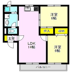 モンタフォンの物件間取画像